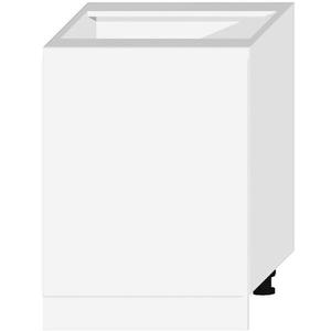 Kuchyňská skříňka Livia D60PC PL bílý puntík mat obraz