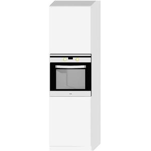 Kuchyňská skříňka Livia D60PK 2133 PL bílý puntík mat obraz