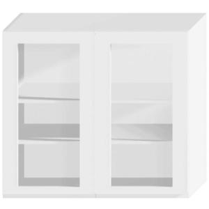Kuchyňská skříňka Livia WS80 bílý puntík mat obraz