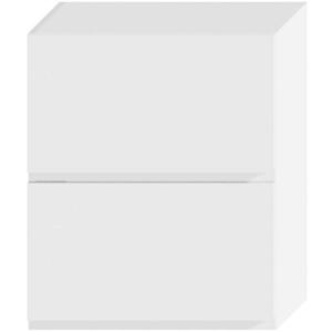 Kuchyňská skříňka Livia W60GRF/2 bílý puntík mat obraz
