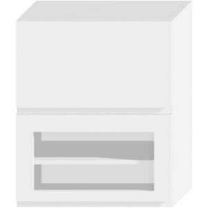 Kuchyňská skříňka Livia W60GRF/2 SD bílý puntík mat obraz