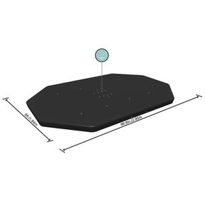 Plachta krycí pre oval bazen 3, 05x2, 0 m 58424 obraz