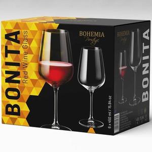 Bohemia prestige bonita sklenička na víno 450ml 6 ks 802305 obraz