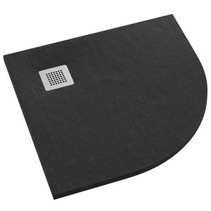Vanička půlkulatá Kalait Black Stone 90x90x3, 5 R55 3.3104/C/ST-M2 obraz