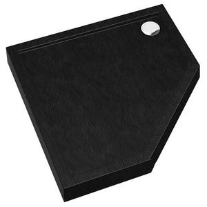 Vanička pětiúhelníkový Black Stone 80x80x12 Espera Plus AQM4697CST obraz
