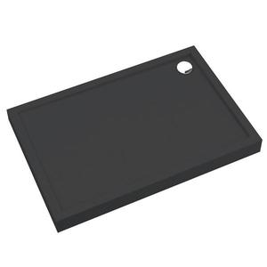 Vanička obdélníková Black Mat 80x100x12 Espera Plus AQM4636CMG obraz