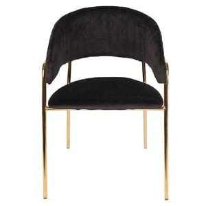 Židle Glamour Černá obraz