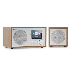 Auna Silver Star Mini Two, internetové rádio DAB+/FM, WiFi, BT, reproduktor TWS obraz