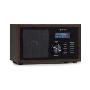 Auna Ambient DAB+/FM rádio, BT 5.0, AUX-In, LC displej, Budík s časovačem obraz