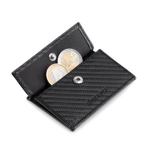 Slimpuro Coin Pocket s ochrannou kartou RFID pro tenké peněženky ZNAP Slim Wallets 8 a 12, spínací knoflík obraz
