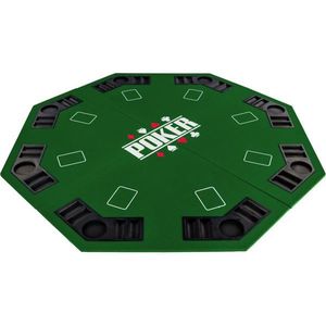 Garthen 57370 Skládací pokerová podložka - zelená obraz