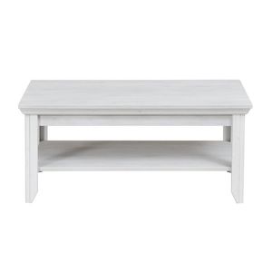 Konferenční stolek PICARDIE, rustic bílá obraz