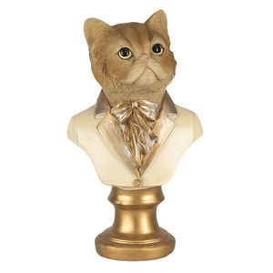 Dekorativní soška kočky v obleku - 10*7*17 cm 6PR4621 obraz