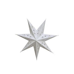 Bílá papírová hvězda Vintage - 22 cm 51088119 (51881-19) obraz