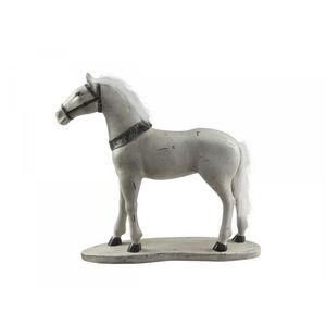 Béžová antik dekorace kůň Horse old French - 11*39*39 cm 39006019 (39060-19) obraz