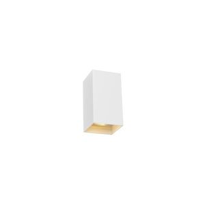 Designová nástěnná lampa bílý čtverec - Sabbir obraz