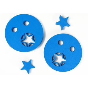 Marimex Plavecké rukávky Hvězdička - modré - 11630322 obraz