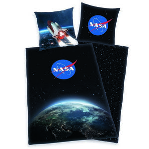 Herding Bavlněné povlečení NASA, 140 x 200 cm, 70 x 90 cm obraz