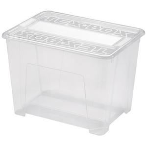 Heidrun Plastový úložný box s víkem TexBox 21l obraz