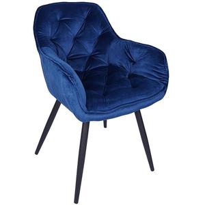 Židle Vitos tmavě modrá obraz