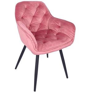 Židle Vitos růžová obraz