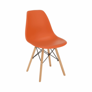 Jídelní židle CINKLA 3 NEW Oranžová, Jídelní židle CINKLA 3 NEW Oranžová obraz