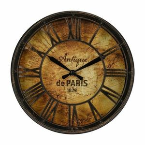 DekorStyle Nástěnné hodiny Antigue Paris 21 cm obraz