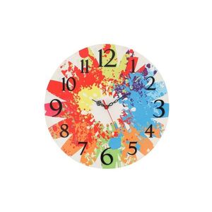 Wallity Nástěnné hodiny Coloursy 40 cm barevné obraz