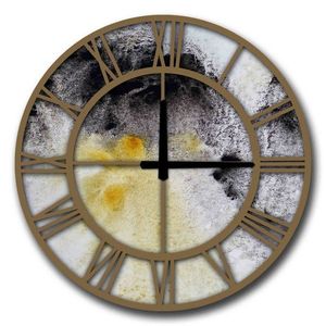 Wallity Nástěnné hodiny Lucko III 50 cm šedobílé obraz