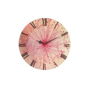 Wallity Nástěnné hodiny Rosé 30 cm růžové obraz