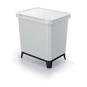 Prosperplast Odpadkový koš SYSTEMO 2x10 L světle šedý obraz