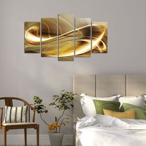 Wallity Vícedílný obraz GOLDEN FEVER 62 110 x 60 cm obraz