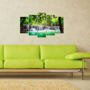 Wallity Vícedílný obraz NATURAL WATERFALL 89 110 x 60 cm obraz