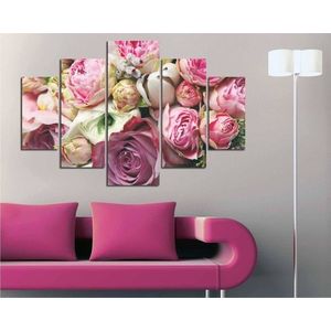 Wallity Vícedílný obraz ROSES OF PINK 95 92 x 56 cm obraz