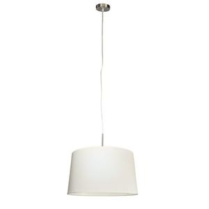 Moderní závěsná lampa z oceli se stínidlem 45cm bílá - Combi 1 obraz