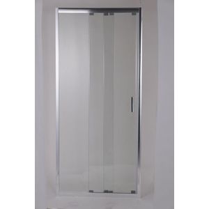 HOPA 3-dílné sprchové dveře do niky MELIDE BARVA rámu Chrom/Leštěný hliník (ALU), Rozměr A 100 cm, Směr zavírání Univerzální Levé / Pravé, Výplň Čiré bezpečnostní sklo 5 mm OLBMELID100CC obraz