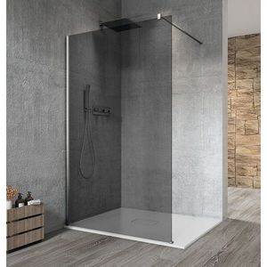 GELCO VARIO CHROME jednodílná sprchová zástěna k instalaci ke stěně, kouřové sklo, 700 GX1370GX1010 obraz