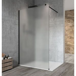 GELCO VARIO BLACK jednodílná sprchová zástěna k instalaci ke stěně, matné sklo, 900 GX1490GX1014 obraz