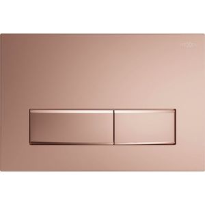 MEXEN Fenix 09 splachovací tlačítko, růžové zlato /kompatibilní s Geberit Sigma UP300 a UP320/ 600905 obraz