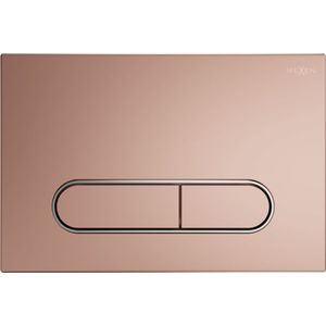MEXEN Fenix 11 splachovací tlačítko, růžové zlato /kompatibilní s Geberit Sigma UP300 a UP320/ 601105 obraz