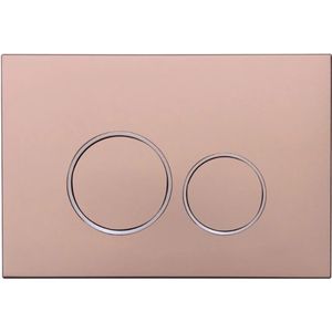 MEXEN Fenix05 tlačítko splachovací růžové zlato /kompatibilní s Geberit Sigma UP300 a UP320/ 600505 obraz