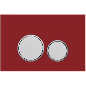 MEXEN Fenix06 červené tlačítko flush /kompatibilní s Geberit Sigma UP300 a UP320/ 600627 obraz
