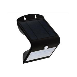 LED Solární nástěnné svítidlo se senzorem LED/3W/3, 7V 3000/4000K IP65 černá obraz