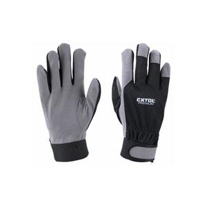 Extol Extol Premium - Pracovní rukavice vel. 10" šedá/černá obraz