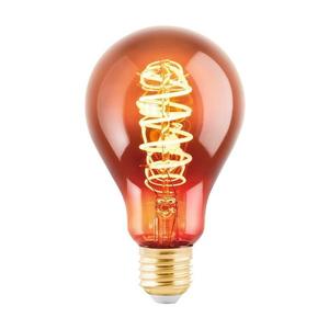 Eglo Stmívatelná filamentová LED žárovka , E27, A75, 4W, 30lm, 2000K, teplá bílá, měděná 110089 obraz