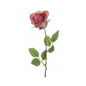 Umělá květina Růže 45 cm, světle růžová obraz