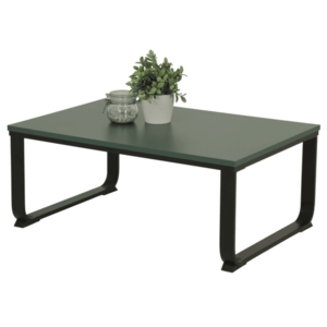 Konferenční stolek THEODORIC zelená/černá obraz