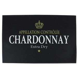 Černá podlahová rohožka Chardonnay wine - 75*50*1cm RARMWC obraz