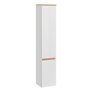 Comad Koupelnová skříňka vysoká Platinum 800 2D alpská bílá/dub kraft zlatý obraz