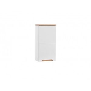 Comad Závěsná koupelnová skříňka Bali 830 1D bílá/dub votan obraz